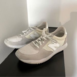 New Balance Cream Suede Shoes Women’s Size 8.5